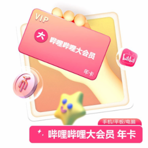 bilibili大会员年卡